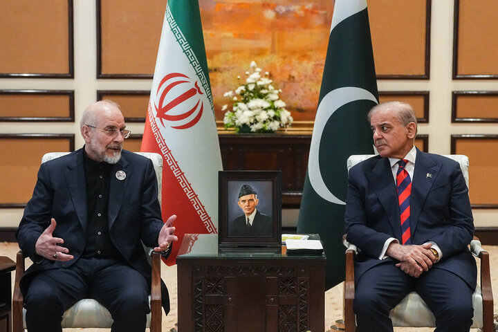 دیدار نخست وزیر پاکستان با دکتر قالیباف