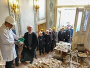 نمایندگان مجلس به کاخ سعدآباد رفتند