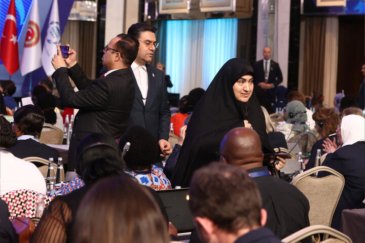 حضور رفیعی در نشست مجمع نمایندگان زن IPU در استانبول