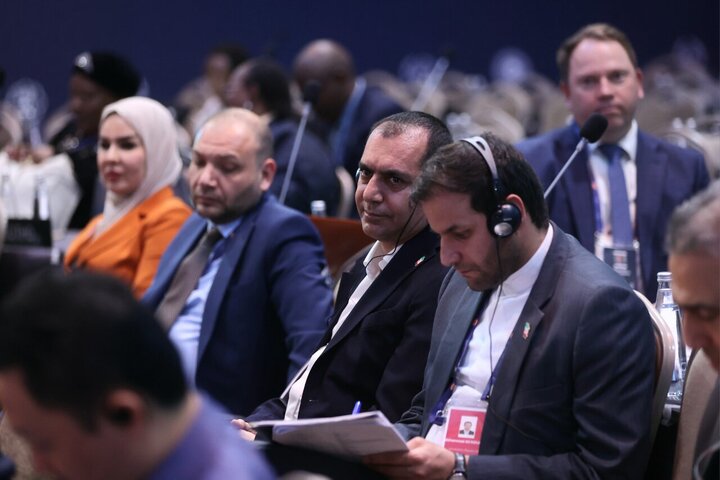 سخنرانی متکی رئیس هیأت پارلمانی ایران در صد و پنجاه و دومین مجمع عمومی IPU