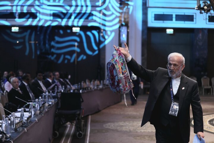سخنرانی متکی رئیس هیأت پارلمانی ایران در صد و پنجاه و دومین مجمع عمومی IPU