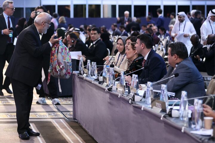 سخنرانی متکی رئیس هیأت پارلمانی ایران در صد و پنجاه و دومین مجمع عمومی IPU
