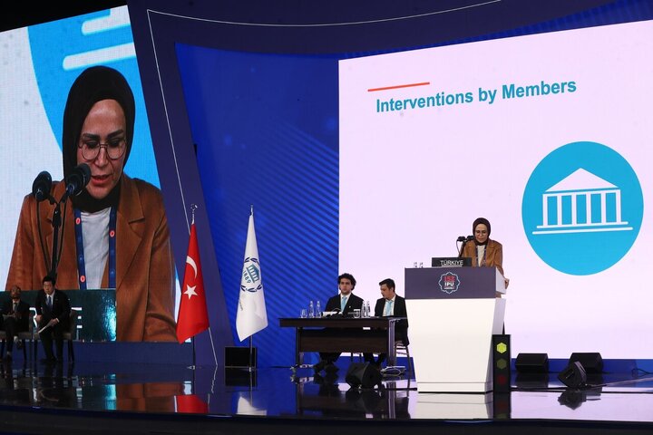 حضور هیأت پارلمانی ایران در سومین روز مجمع اتحادیه بین‌المجالس (IPU) - استانبول