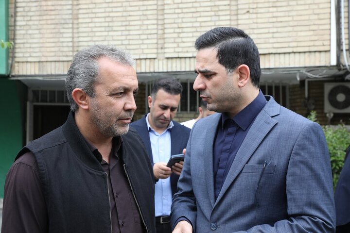 بازدید فراکسیون ورزش مجلس از ورزشگاه ۱۲ هزار نفری آزادی