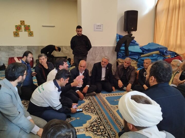 اعضای کمیسیون امورداخلی کشور در مجلس از ستاد بحران شهرداری تهران