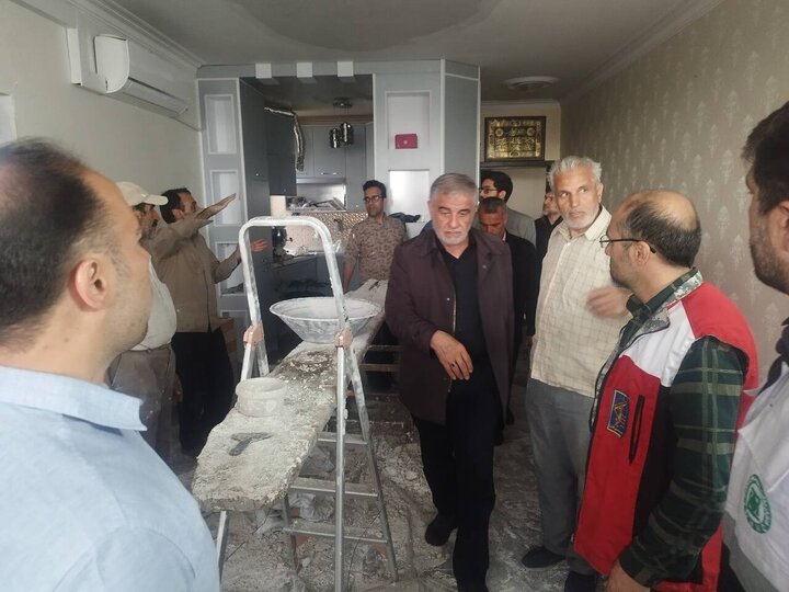 اعضای کمیسیون امورداخلی کشور در مجلس از ستاد بحران شهرداری تهران