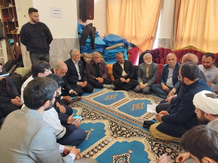 اعضای کمیسیون امورداخلی کشور در مجلس از ستاد بحران شهرداری تهران