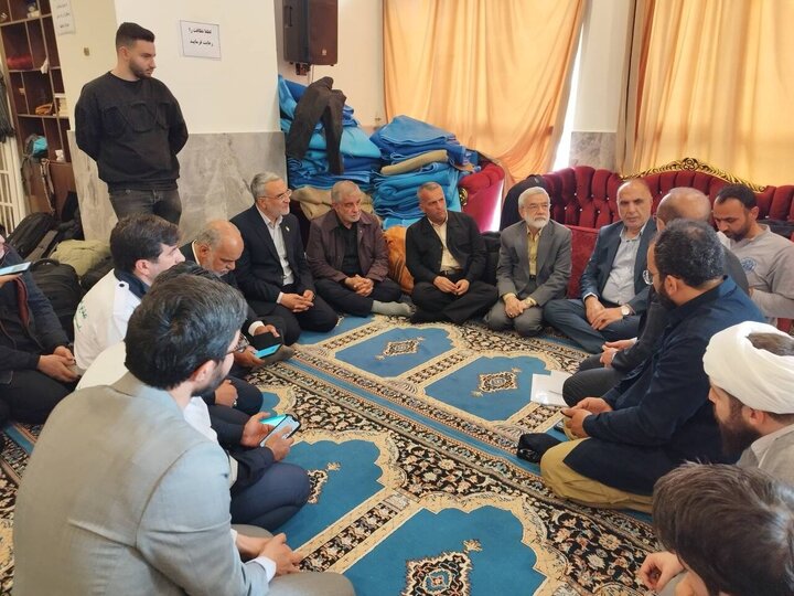 اعضای کمیسیون امورداخلی کشور در مجلس از ستاد بحران شهرداری تهران