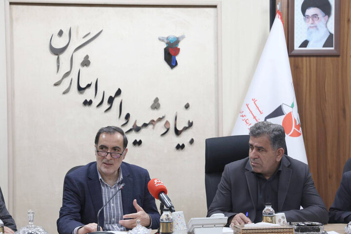 نشست اعضای کمیسیون اجتماعی مجلس با رئیس بنیاد شهید و امور ایثارگران
