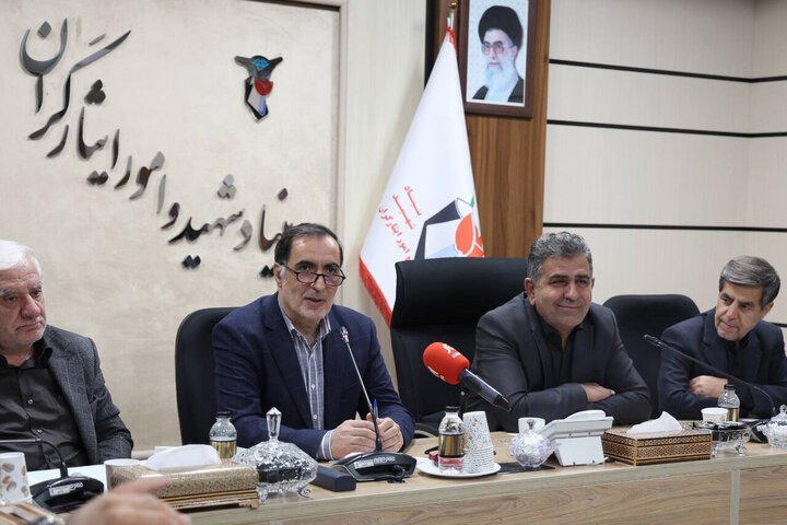 نشست اعضای کمیسیون اجتماعی مجلس با رئیس بنیاد شهید و امور ایثارگران