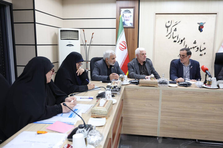 نشست اعضای کمیسیون اجتماعی مجلس با رئیس بنیاد شهید و امور ایثارگران