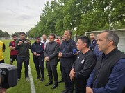 بازدید نمایندگان مجلس از تمرین تیم ملی در آستانه اعزام به جام جهانی ۲۰۲۶ آمریکا