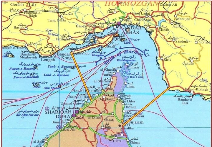 سپاه محدوده جدید کنترل دریایی تنگه هرمز را اعلام کرد