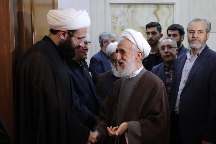 مراسم گرامیداشت شهید علی لاریجانی و فرزندش - تهران