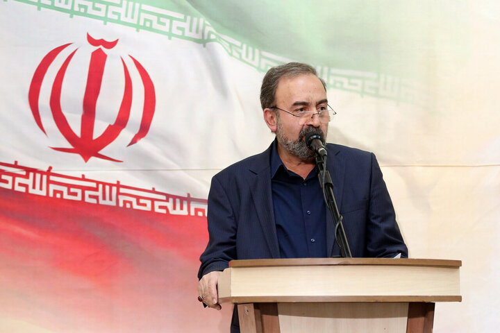 مراسم گرامیداشت شهید علی لاریجانی و فرزندش - تهران