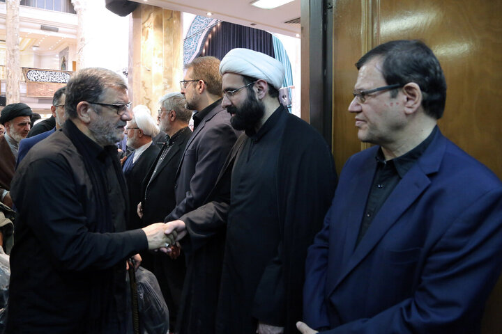 مراسم گرامیداشت شهید علی لاریجانی و فرزندش - تهران