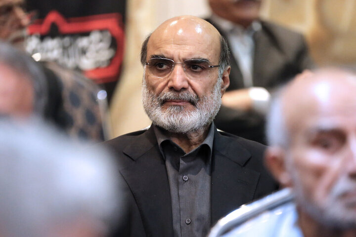 مراسم گرامیداشت شهید علی لاریجانی و فرزندش - تهران