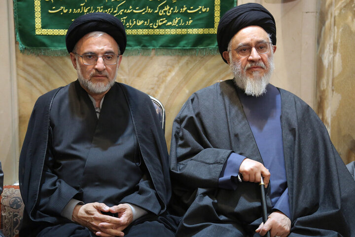 مراسم گرامیداشت شهید علی لاریجانی و فرزندش - تهران