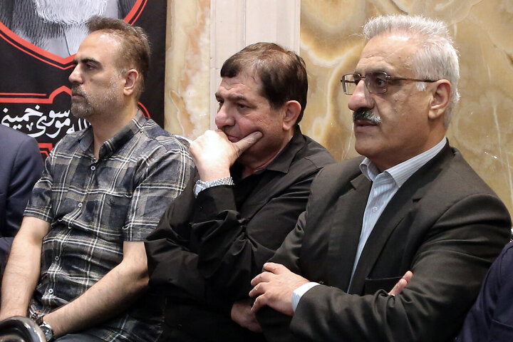 مراسم گرامیداشت شهید علی لاریجانی و فرزندش - تهران