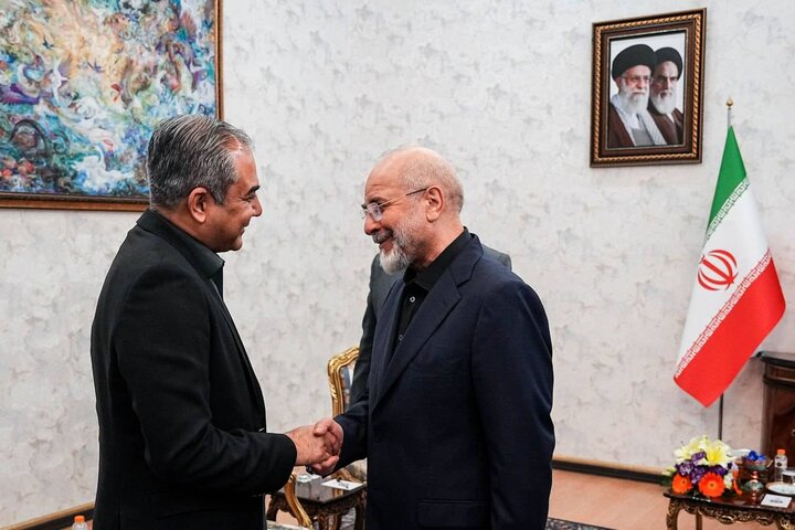 دیدار وزیر کشور پاکستان با قالیباف