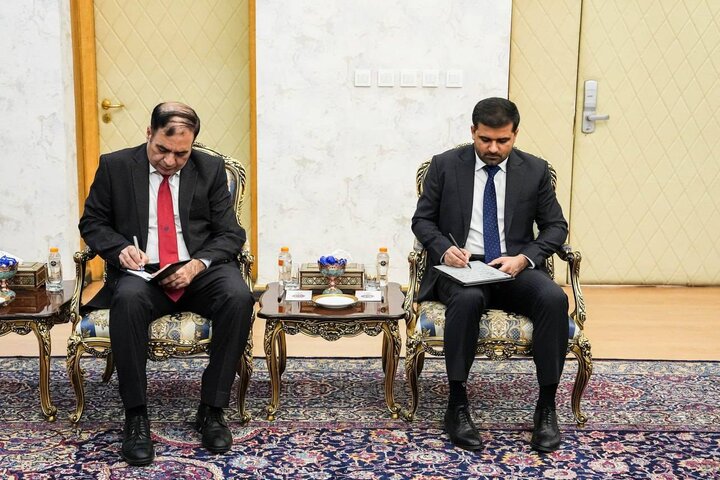 دیدار وزیر کشور پاکستان با قالیباف