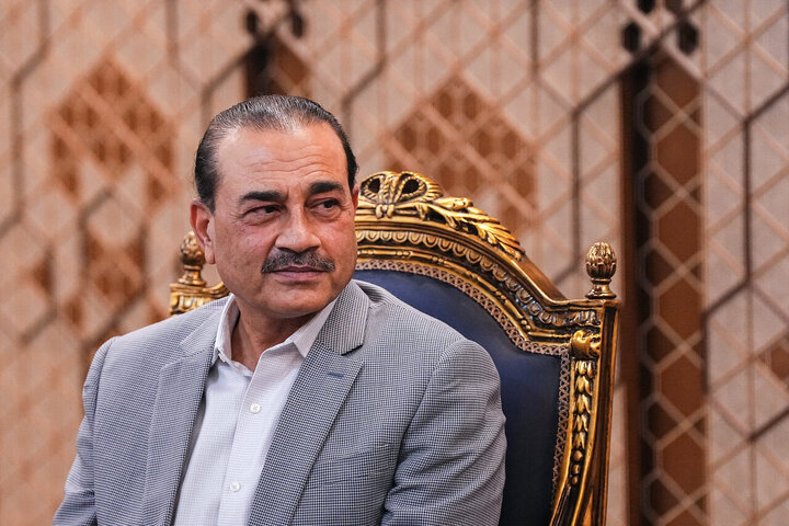 دیدار فرمانده ارتش پاکستان با رییس جمهور