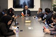 نشست خبری دهقان ناصر آبادی با اصحاب رسانه