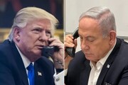 پس از پاسخ موشکی ایران به تجاوزات، نتانیاهو و ترامپ صحبت کردند