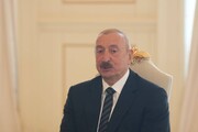 دیدار قالیباف و رئیس‌جمهور آذربایجان در باکو