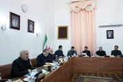 نشست مسئولان برگزاری مراسم تشییع پیکر رهبر شهید انقلاب اسلامی با وزیر امور خارجه