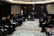 دیدار معاون کنگره خلق چین با قالیباف