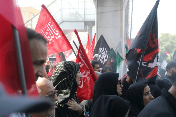 تشییع پیکر مطهر رهبر شهید