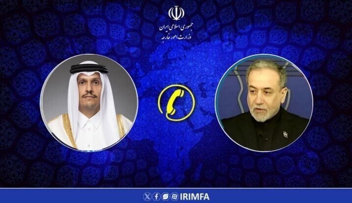 رایزنی‌ عراقچی با همتای قطری درباره وقایع اخیر در تنگه هرمز