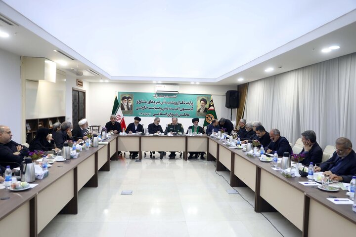نشست مشترک کمیسیون امنیت ملی با سرپرست وزارت دفاع