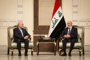 قالیباف در دیدار با نزار آمیدی: هدف آمریکا چپاول کشورهای خلیج فارس است