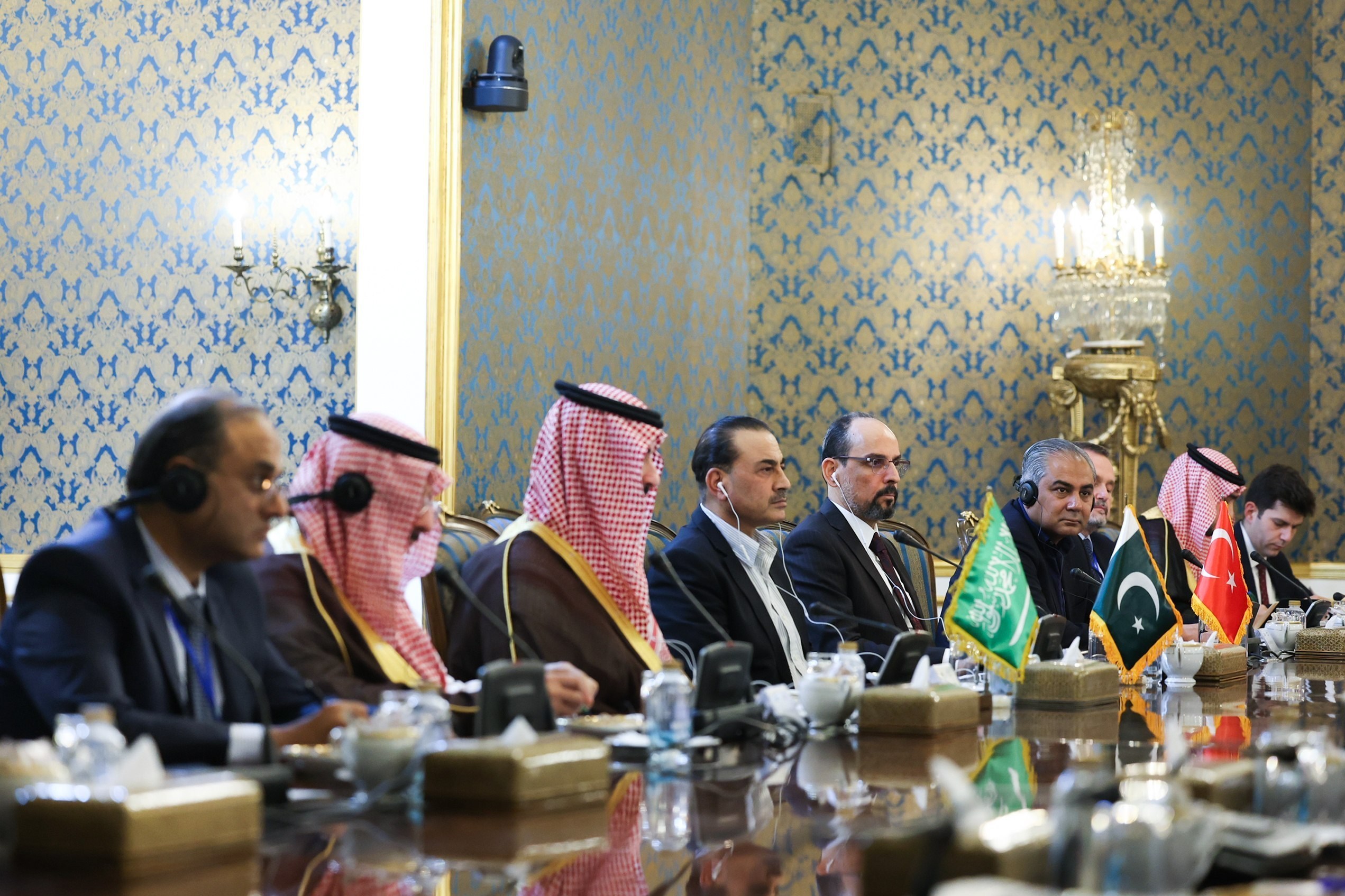 دیدار مقامات ترکیه، پاکستان و عربستان با پزشکیان