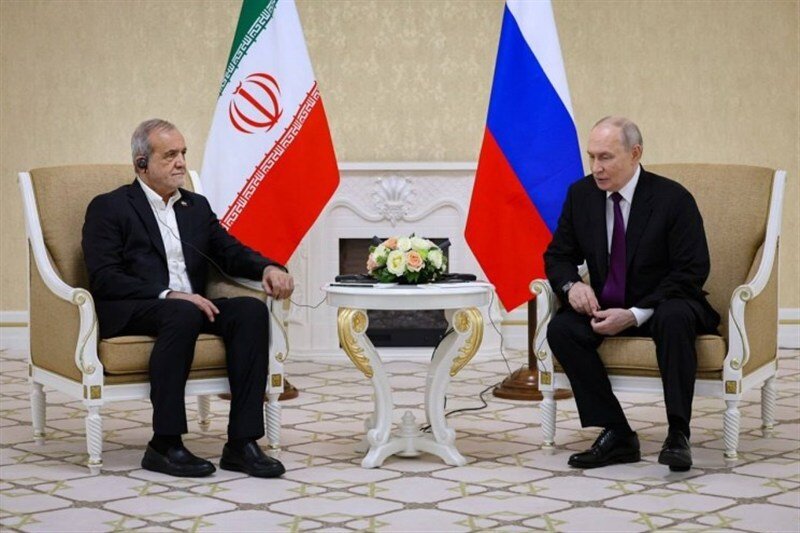 دیدار پزشکیان و پوتین در مسکو